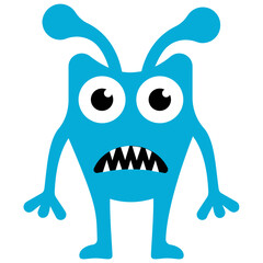 
Krumm monster having two eyes 
