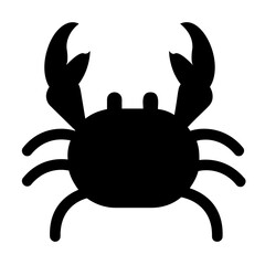 
An ocean animal having six legs, crab 
