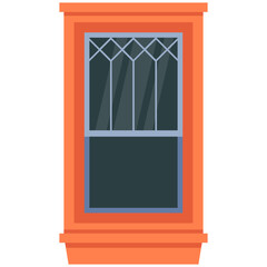 
Flat icon design of window 
