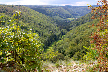 Panoramablick Schw&auml;bische Alb