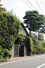 井の頭3丁目付近の高級住宅街