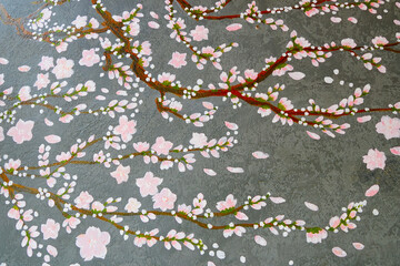 Sakura painting