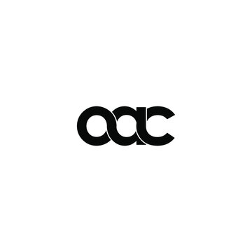 oac letter original monogram logo design