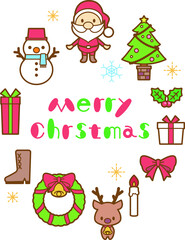 クリスマスイラスト素材