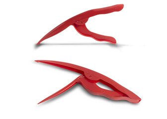  Scissors for Shrimp on a white background,with clipping path