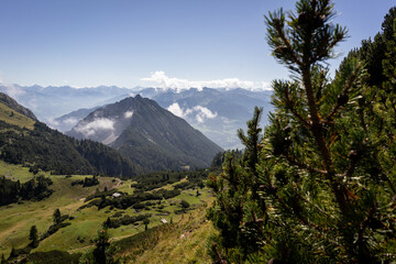 landscape in the mountains