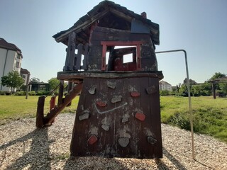 children's playground in the park