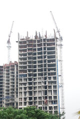 construction of a building
