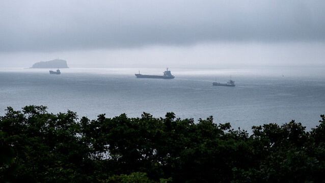 view of the city of Vladivostok. Russia.