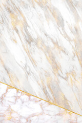 高級感のある金と白の贅沢な大理石の背景テクスチャ
