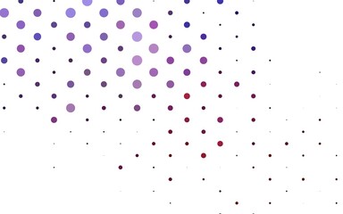 Light Purple vector cover with spots.