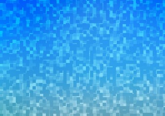 Light BLUE vector layout with lines, rectangles.