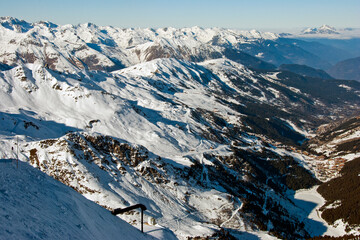 Meribel Mottaret Mont Vallon Les Trois Vallees 3 Valleys ski area French Alps France