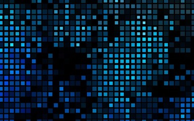 Dark BLUE vector layout with lines, rectangles.