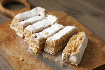 Homemade traditional apple pastila