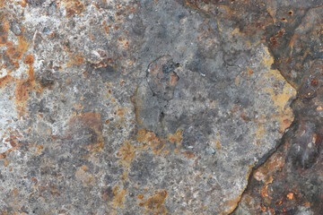 closeup rusty metal texture