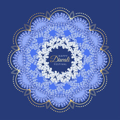 Diwali Flower Rangoli