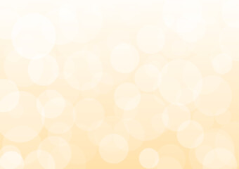 オレンジのほわほわ背景イラスト