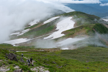 月山と雲海