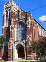 Foto op Canvas North America, United States, Louisiana,United States, Louisiana, New Orleans, Holy Name of Mary Church © Giban