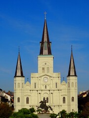 Fototapeta premium North America, United States, Louisiana,United States, Louisiana, New Orleans (NOLA), St. Louis Cathedral, also known as the 