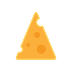 Cheese logo design. symbol. Cheese on white background.