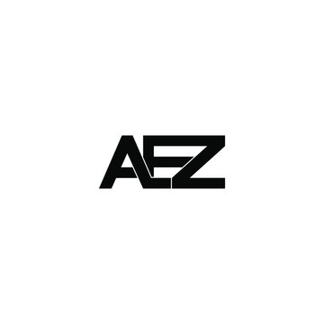 aez letter original monogram logo design