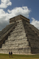 Chichen Itza,Mexico,Yucatan.  El Castillo Tempio di Kukulcan