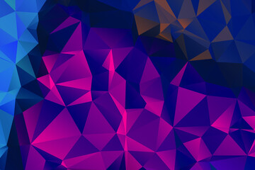 Abstract Color Polygon Background Design, Abstract Geometric Origami Style With Gradient. Presentation,Website, Backdrop, Cover,Banner,Pattern Template