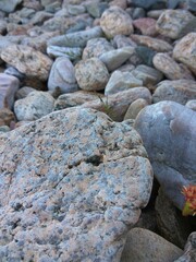 stones on the beach