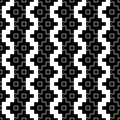 Fototapeta premium Seamless pattern with Inca crosses ornament. Ethnic embroidery background. Tribal wallpaper. Ethnical folk image. Tribe motif. Ancient mosaic. Digital paper for web design, textile print. Vector art.