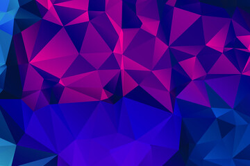 Abstract Color Polygon Background Design, Abstract Geometric Origami Style With Gradient. Presentation,Website, Backdrop, Cover,Banner,Pattern Template