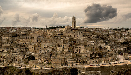 Fototapeta premium MATERA, CITTA DEI SASSI ,patrimonio dell'umanità dall'UNESCO