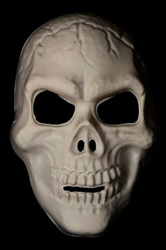 Maschera da scheletro per Halloween.