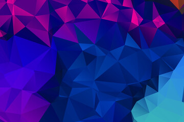 Fototapeta premium Abstract Color Polygon Background Design, Abstract Geometric Origami Style With Gradient. Presentation,Website, Backdrop, Cover,Banner,Pattern Template