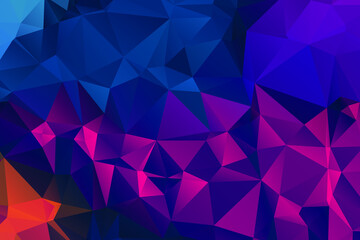 Abstract Color Polygon Background Design, Abstract Geometric Origami Style With Gradient. Presentation,Website, Backdrop, Cover,Banner,Pattern Template