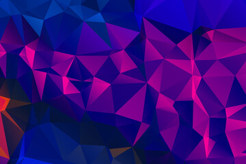 Fototapeta premium Abstract Color Polygon Background Design, Abstract Geometric Origami Style With Gradient. Presentation,Website, Backdrop, Cover,Banner,Pattern Template