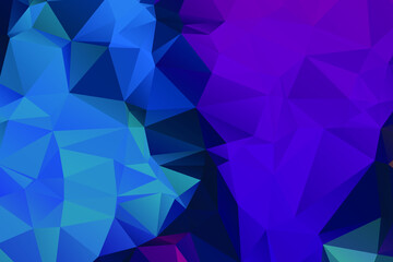 Obraz premium Abstract Color Polygon Background Design, Abstract Geometric Origami Style With Gradient. Presentation,Website, Backdrop, Cover,Banner,Pattern Template