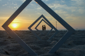 The beach that was hit by the tsunami is now beautiful again. Black stone (Batu hideung) Beach
