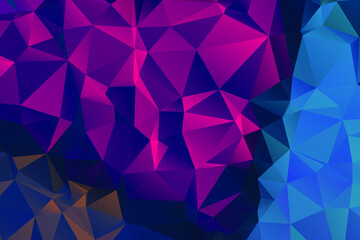 Abstract Color Polygon Background Design, Abstract Geometric Origami Style With Gradient. Presentation,Website, Backdrop, Cover,Banner,Pattern Template