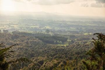 Kaimai Mamaku Lookout, an observation deck in State Hwy 29 in Waikato New Zealand