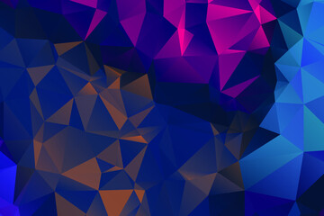 Fototapeta premium Abstract Color Polygon Background Design, Abstract Geometric Origami Style With Gradient. Presentation,Website, Backdrop, Cover,Banner,Pattern Template
