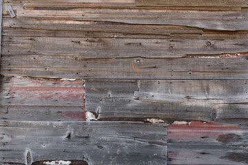 old weathered red wood background	

