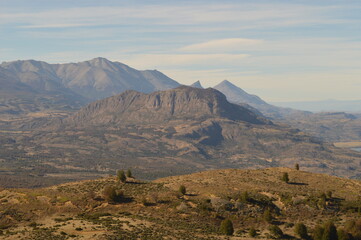 Hiking and climbing up to the Cerro Castillo Mountain in the national reserve of Patagonia, Chile