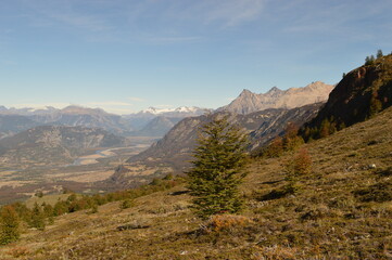 Fototapeta premium Hiking and climbing up to the Cerro Castillo Mountain in the national reserve of Patagonia, Chile