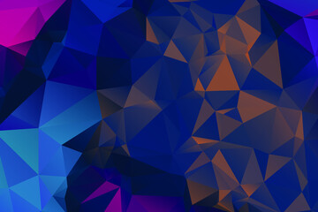 Fototapeta premium Abstract Color Polygon Background Design, Abstract Geometric Origami Style With Gradient. Presentation,Website, Backdrop, Cover,Banner,Pattern Template