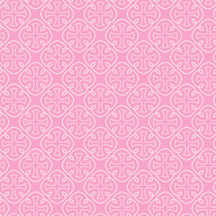 decorative background pattern on pink background