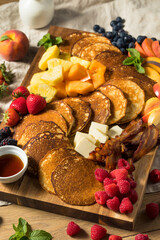 Homemade Pancake Charcuterie Board