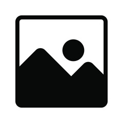 Picture icon, graphic design template vector. photography vector icon. Picture coming soon. Means that no photo. Missing image signed or uploading No image available or folder archive. vector illustra