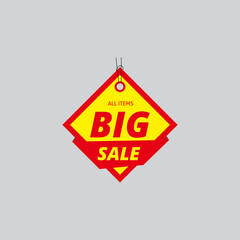 Big Sale and special offer, End of Season, Special Offer Vector illustration.Theme color.